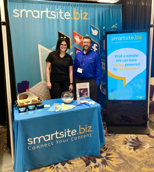 Photo for SmartSite.biz at 2021 West Virginia Municipal League Conference