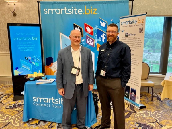 Photo for SmartSite.biz at CCAWV Annual Conference 2022